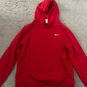 Red Nike Hoodie